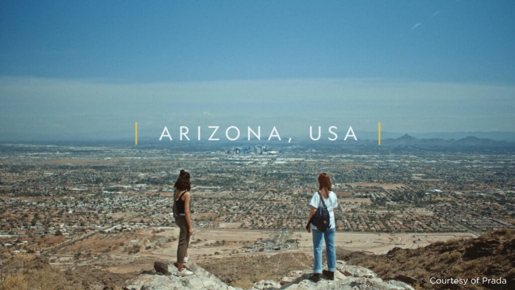 Prada new collection Re-Nylon, made with ECONYL® regenerated yarn. 