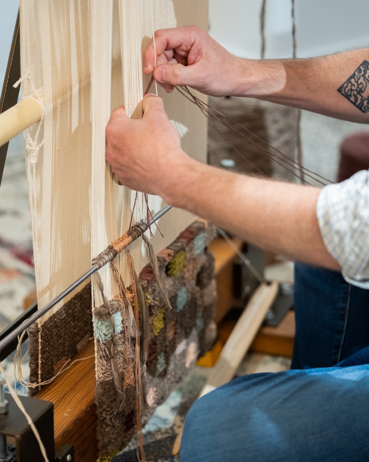 Designing Circularity: The Evolution of ECONYL® Nylon in Handmade Rugs